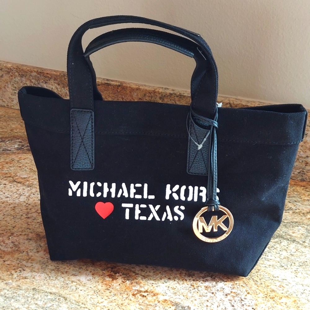 Michael Kors canvas tote
